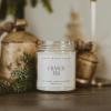 imageSweet Water Decor Island Air Soy Candle  Tropical Fruit Mountain Air and Orange Scented Summer Candles for Home  9oz Clear Jar and Gold Lid 40 Hour Burn Time Made in the USAFraser Fir