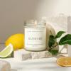 imageSweet Water Decor Island Air Soy Candle  Tropical Fruit Mountain Air and Orange Scented Summer Candles for Home  9oz Clear Jar and Gold Lid 40 Hour Burn Time Made in the USAIsland Air