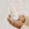 imageSweet Water Decor Island Air Soy Candle  Tropical Fruit Mountain Air and Orange Scented Summer Candles for Home  9oz Clear Jar and Gold Lid 40 Hour Burn Time Made in the USAMerry and Bright