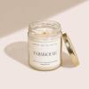 imageSweet Water Decor Island Air Soy Candle  Tropical Fruit Mountain Air and Orange Scented Summer Candles for Home  9oz Clear Jar and Gold Lid 40 Hour Burn Time Made in the USAFarmhouse