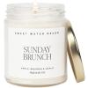 imageSweet Water Decor Island Air Soy Candle  Tropical Fruit Mountain Air and Orange Scented Summer Candles for Home  9oz Clear Jar and Gold Lid 40 Hour Burn Time Made in the USASunday Brunch