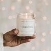 imageSweet Water Decor Christmas Scented Candle  Cinnamon Trees Orange and Clove Scented Winter Candle  Christmas Candles and Decor for Home  9oz Clear Jar Soy Candle Made in the USAChristmas
