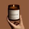 imageSweet Water Decor Relaxation Soy Candle  Eucalyptus Peppermint and Clove Scented Candles for Home  9oz Amber Jar  Black Lid 40 Hour Burn Time Made in the USAFarmhouse