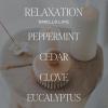 imageSweet Water Decor Relaxation Soy Candle  Eucalyptus Peppermint and Clove Scented Candles for Home  9oz Amber Jar  Black Lid 40 Hour Burn Time Made in the USARelaxation