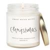 imageSweet Water Decor Christmas Scented Candle  Cinnamon Trees Orange and Clove Scented Winter Candle  Christmas Candles and Decor for Home  9oz Clear Jar Soy Candle Made in the USAChristmas
