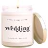 imageSweet Water Decor Plant Lady Scented Candle  Soy Candle with 40 Hour Burn Time  Wildflower ampamp Salt Scented Candles for Home  Soy Candles Non Toxic  Sweet Water Decor Candles for Home Scented  9ozWedding  Ecru
