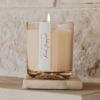 imageSweet Water Decor Island Air Scented Soy Candles  Tropical Fruits Lemons Redolent with Mountain Greens  Fresh Coastal Aroma  50 Hour Burn  12oz Tinted Glass Jar for Home Decor and Bedroom DecorPink Grapefruit