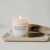 imageSweet Water Decor Coastal Lemon Scented Candles  Soy Candles with Lemon Sea Salt ampamp Driftwood for Home Decor  Candle Wax with 50 Hours Burn Time  11Oz Wood Lid White Jar Candles for Home ScentedWhite