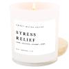 imageSweet Water Decor Coastal Lemon Scented Candles  Soy Candles with Lemon Sea Salt ampamp Driftwood for Home Decor  Candle Wax with 50 Hours Burn Time  11Oz Wood Lid White Jar Candles for Home ScentedWhite