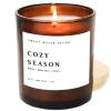 imageSweet Water Decor Coastal Lemon Scented Candles  Soy Candles with Lemon Sea Salt ampamp Driftwood for Home Decor  Candle Wax with 50 Hours Burn Time  11Oz Wood Lid White Jar Candles for Home ScentedAmber