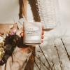 imageSweet Water Decor Coastal Lemon Scented Candles  Soy Candles with Lemon Sea Salt ampamp Driftwood for Home Decor  Candle Wax with 50 Hours Burn Time  11Oz Wood Lid White Jar Candles for Home ScentedWhite