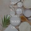 imageSweet Water Decor Coastal Lemon Scented Candles  Soy Candles with Lemon Sea Salt ampamp Driftwood for Home Decor  Candle Wax with 50 Hours Burn Time  11Oz Wood Lid White Jar Candles for Home ScentedWhite
