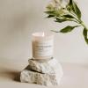 imageSweet Water Decor Coastal Lemon Scented Candles  Soy Candles with Lemon Sea Salt ampamp Driftwood for Home Decor  Candle Wax with 50 Hours Burn Time  11Oz Wood Lid White Jar Candles for Home ScentedWhite