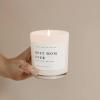 imageSweet Water Decor Coastal Lemon Scented Candles  Soy Candles with Lemon Sea Salt ampamp Driftwood for Home Decor  Candle Wax with 50 Hours Burn Time  11Oz Wood Lid White Jar Candles for Home ScentedWhite