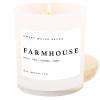 imageSweet Water Decor Coastal Lemon Scented Candles  Soy Candles with Lemon Sea Salt ampamp Driftwood for Home Decor  Candle Wax with 50 Hours Burn Time  11Oz Wood Lid White Jar Candles for Home ScentedWhite