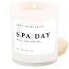 imageSweet Water Decor Coastal Lemon Scented Candles  Soy Candles with Lemon Sea Salt ampamp Driftwood for Home Decor  Candle Wax with 50 Hours Burn Time  11Oz Wood Lid White Jar Candles for Home ScentedWhite