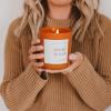 imageSweet Water Decor Pink Grapefruit Soy Candles  Grapefruit Orange Rose Musk Cedarwood Scented Candles ampamp Home decor  Summer Scent  15oz Tan Matte Jar 70 Hour Burn Time Made in the USAOrange