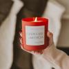 imageSweet Water Decor Pink Grapefruit Soy Candles  Grapefruit Orange Rose Musk Cedarwood Scented Candles ampamp Home decor  Summer Scent  15oz Tan Matte Jar 70 Hour Burn Time Made in the USARed