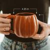 imageSweet Water Decor Cream Pumpkin Ceramic Coffee Mug  Halloween Mug Dishwasher ampamp Microwave Safe  Halloween Coffee Mug for Soothing Tea ampamp Pumpkin Spice Latte  Cream Fall Mug Designed in USA 15ozPumpkin