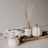 imageSweet Water Decor Coastal Lemon Clear Reed Diffuser  Room Decor Aesthetic with LongLasting Premium Fragrance of Lemon Sea Salt Jasmine ampamp Driftwood for 4 Months  Ideal for Home DcorPumpkin Spice