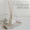 imageSweet Water Decor Coastal Lemon Clear Reed Diffuser  Room Decor Aesthetic with LongLasting Premium Fragrance of Lemon Sea Salt Jasmine ampamp Driftwood for 4 Months  Ideal for Home DcorPink Grapefruit