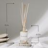 imageSweet Water Decor Coastal Lemon Clear Reed Diffuser  Room Decor Aesthetic with LongLasting Premium Fragrance of Lemon Sea Salt Jasmine ampamp Driftwood for 4 Months  Ideal for Home DcorIsland Air