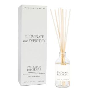 imageSweet Water Decor Coastal Lemon Clear Reed Diffuser  Room Decor Aesthetic with LongLasting Premium Fragrance of Lemon Sea Salt Jasmine ampamp Driftwood for 4 Months  Ideal for Home DcorPalo Santo Patchouli