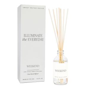 imageSweet Water Decor Coastal Lemon Clear Reed Diffuser  Room Decor Aesthetic with LongLasting Premium Fragrance of Lemon Sea Salt Jasmine ampamp Driftwood for 4 Months  Ideal for Home DcorWeekend