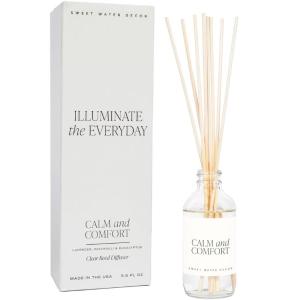 imageSweet Water Decor Coastal Lemon Clear Reed Diffuser  Room Decor Aesthetic with LongLasting Premium Fragrance of Lemon Sea Salt Jasmine ampamp Driftwood for 4 Months  Ideal for Home DcorCalm  Comfort