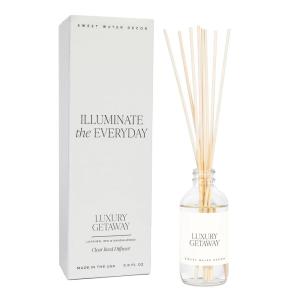 imageSweet Water Decor Coastal Lemon Clear Reed Diffuser  Room Decor Aesthetic with LongLasting Premium Fragrance of Lemon Sea Salt Jasmine ampamp Driftwood for 4 Months  Ideal for Home DcorLuxury Getaway
