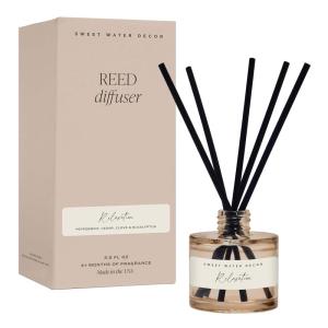imageSweet Water Decor Lavender and Sage Reed Diffuser  Room Decor Aesthetic with LongLasting Premium Fragrance of French Lavender Lime Fern Leaves for 4 Months  Ideal for Aromatherapy and Home DecorRelaxation