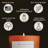 imageSweet Water Decor Spiced Apple Cider Soy Candle  Orange Lemon and Cinnamon Scented Candle for Home  15oz Orange Jar 70 Hour Burn Time Made in the USAOrange