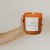 imageSweet Water Decor Spiced Apple Cider Soy Candle  Orange Lemon and Cinnamon Scented Candle for Home  15oz Orange Jar 70 Hour Burn Time Made in the USAOrange