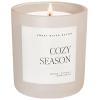 imageSweet Water Decor Spiced Apple Cider Soy Candle  Orange Lemon and Cinnamon Scented Candle for Home  15oz Orange Jar 70 Hour Burn Time Made in the USATan
