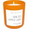 imageSweet Water Decor Spiced Apple Cider Soy Candle  Orange Lemon and Cinnamon Scented Candle for Home  15oz Orange Jar 70 Hour Burn Time Made in the USAOrange