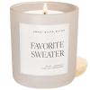imageSweet Water Decor Spiced Apple Cider Soy Candle  Orange Lemon and Cinnamon Scented Candle for Home  15oz Orange Jar 70 Hour Burn Time Made in the USATan