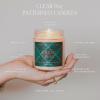 imageSweet Water Decor Spa Day Patterned Candle  Soy Candles with Sea Salt Jasmine Wood Cream Aroma 40 Hour Burn  9oz Clear Glass Jar  Ideal for Valentines Presents or Any Special OccasionChristmas Cookies