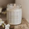 imageSweet Water Decor Spa Day Patterned Candle  Soy Candles with Sea Salt Jasmine Wood Cream Aroma 40 Hour Burn  9oz Clear Glass Jar  Ideal for Valentines Presents or Any Special OccasionCashmere and Vanilla Patterned Candle