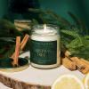 imageSweet Water Decor Spa Day Patterned Candle  Soy Candles with Sea Salt Jasmine Wood Cream Aroma 40 Hour Burn  9oz Clear Glass Jar  Ideal for Valentines Presents or Any Special OccasionChristmas Tree