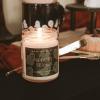 imageSweet Water Decor Spa Day Patterned Candle  Soy Candles with Sea Salt Jasmine Wood Cream Aroma 40 Hour Burn  9oz Clear Glass Jar  Ideal for Valentines Presents or Any Special OccasionSpooky Season