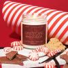 imageSweet Water Decor Spa Day Patterned Candle  Soy Candles with Sea Salt Jasmine Wood Cream Aroma 40 Hour Burn  9oz Clear Glass Jar  Ideal for Valentines Presents or Any Special OccasionCandy Cane and Cocoa