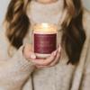 imageSweet Water Decor Spa Day Patterned Candle  Soy Candles with Sea Salt Jasmine Wood Cream Aroma 40 Hour Burn  9oz Clear Glass Jar  Ideal for Valentines Presents or Any Special OccasionMerry Christmas