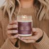 imageSweet Water Decor Spa Day Patterned Candle  Soy Candles with Sea Salt Jasmine Wood Cream Aroma 40 Hour Burn  9oz Clear Glass Jar  Ideal for Valentines Presents or Any Special OccasionAutumn Orchard