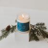 imageSweet Water Decor Spa Day Patterned Candle  Soy Candles with Sea Salt Jasmine Wood Cream Aroma 40 Hour Burn  9oz Clear Glass Jar  Ideal for Valentines Presents or Any Special OccasionLet It Snow