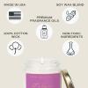 imageSweet Water Decor Spa Day Patterned Candle  Soy Candles with Sea Salt Jasmine Wood Cream Aroma 40 Hour Burn  9oz Clear Glass Jar  Ideal for Valentines Presents or Any Special OccasionNot a Day Over Fabulous