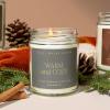 imageSweet Water Decor Spa Day Patterned Candle  Soy Candles with Sea Salt Jasmine Wood Cream Aroma 40 Hour Burn  9oz Clear Glass Jar  Ideal for Valentines Presents or Any Special OccasionWarm and Cozy