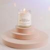 imageSweet Water Decor Vanilla Buttercream Vanilla Sugar and Buttercream Sweet Scented Soy Wax Candle for Home  9oz Clear Jar 40 Hour Burn Time Made in The USAVanilla Buttercream