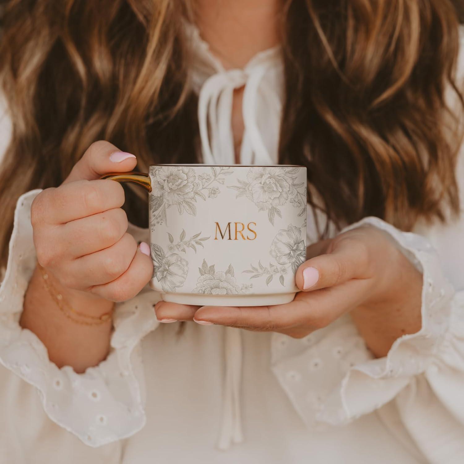 imageSweet Water Decor Gold Spiderwebs Mug 14oz Fine Bone China Coffee Cup with Gold Handle Cute Halloween Decorations for Home Spider Web Mug Fall Seasonal Decor Spooky Season Gifts for WomenMrs