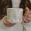 imageSweet Water Decor Gold Spiderwebs Mug 14oz Fine Bone China Coffee Cup with Gold Handle Cute Halloween Decorations for Home Spider Web Mug Fall Seasonal Decor Spooky Season Gifts for WomenMrs