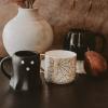 imageSweet Water Decor Halloween Ghost Coffee Mug 12oz Black Ceramic Fall Mug Cute Spooky Season Drinkware for Coffee Tea ampamp Cocoa Microwave ampamp Dishwasher Safe Gift for Women ampamp MenPumpkin  Black
